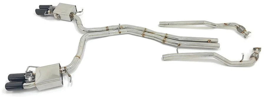S6 S7 C8 4.0T Stainless Steel Exhaust