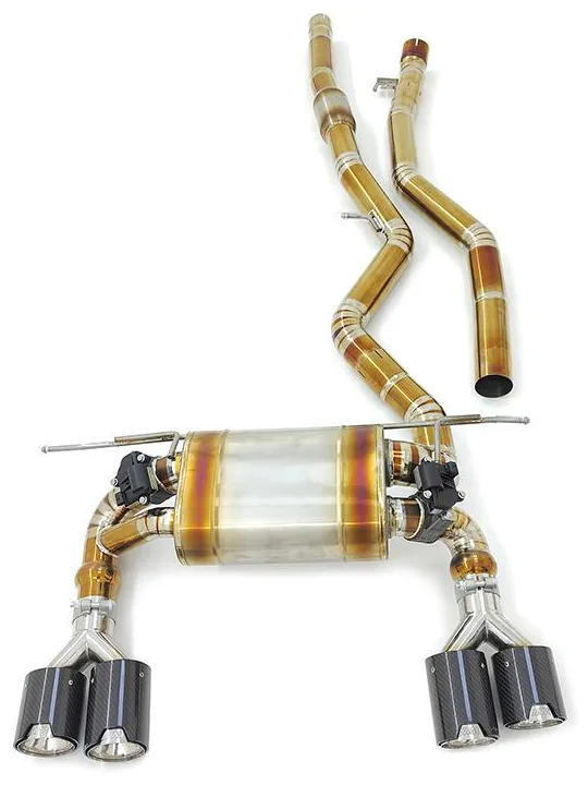 F & G Chassis 330I 430I 2.0T Titanium Exhaust