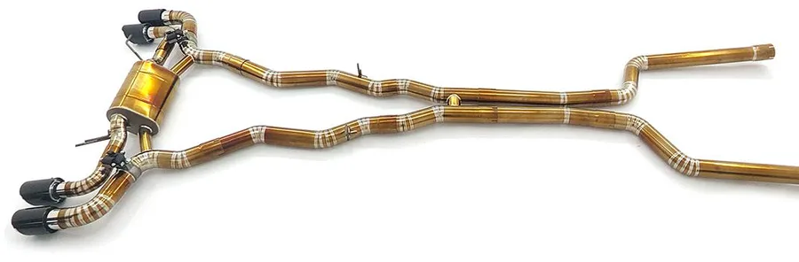 F92 F93 M8 4.4T Titanium Exhaust