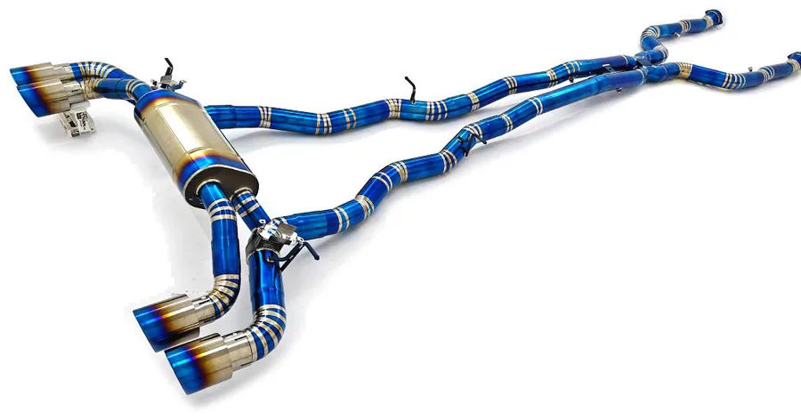 G90 M5 4.4T Titanium Exhaust