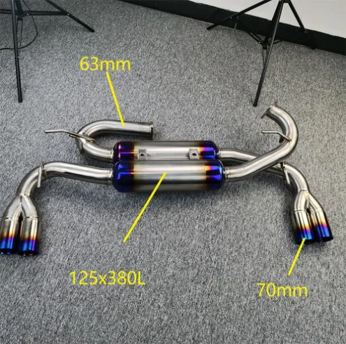 NSX (NA1) 2 Muffler 1991-1996 (Titanium)