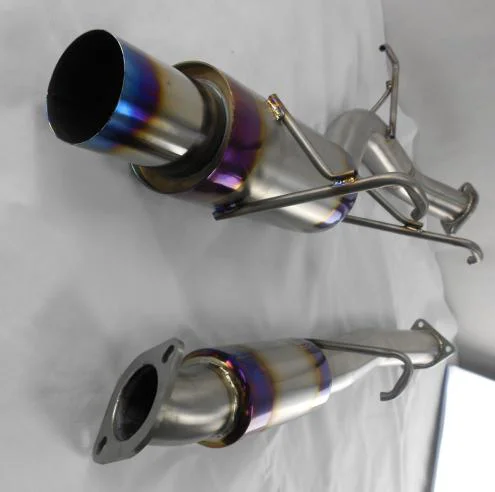 S2000 (AP1) Twin Muffler Single Way Straight Tips