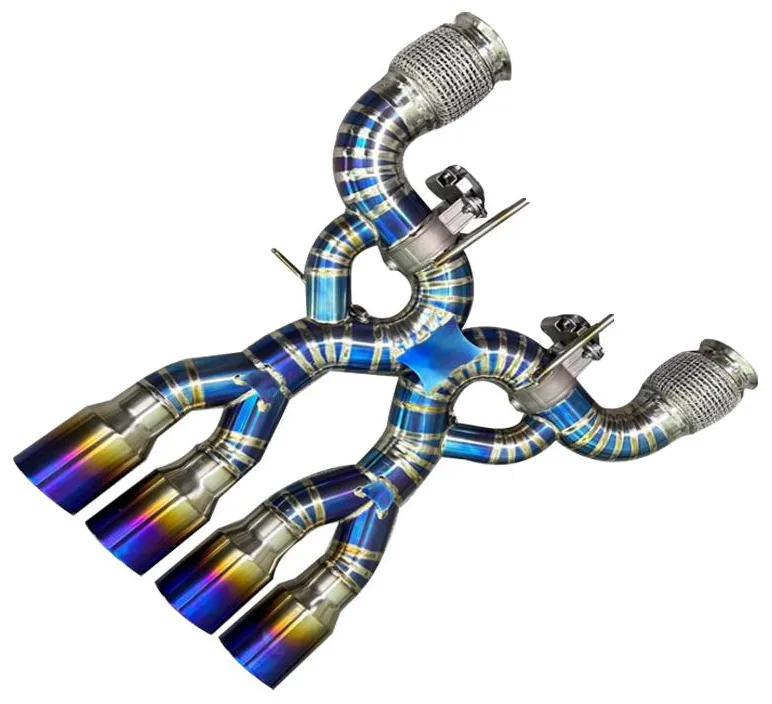 765LT Titanium Alloy Exhaust