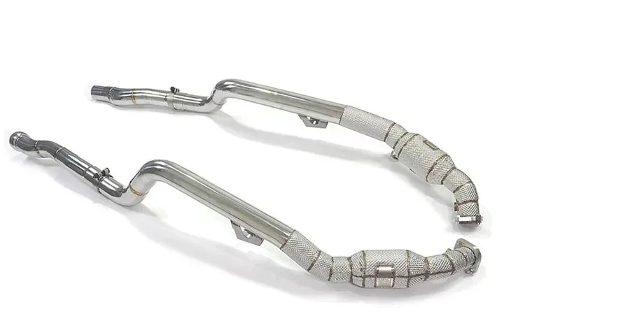 CLS63 AMG W218 5.5T Downpipes