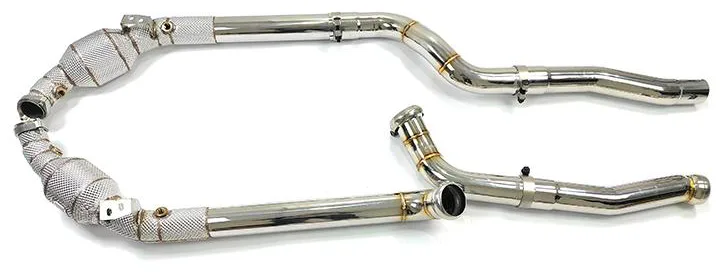 C63 W204 AMG Downpipes