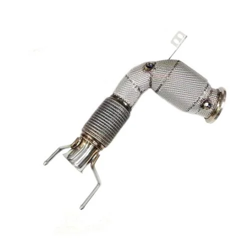 JCW F56/F57 Downpipe with Cat + Heat Shield