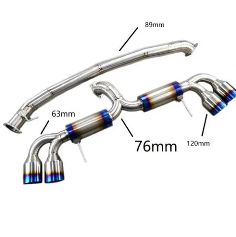 R35 GTR Catback (FGK Ti 89mm with Silencer)