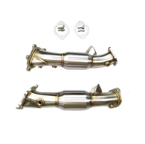 R35 GTR Downpipe with Cat 200 Cell
