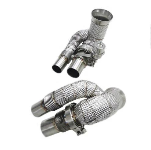 911 GT3 Downpipe Thermal-protective Coating with Valve