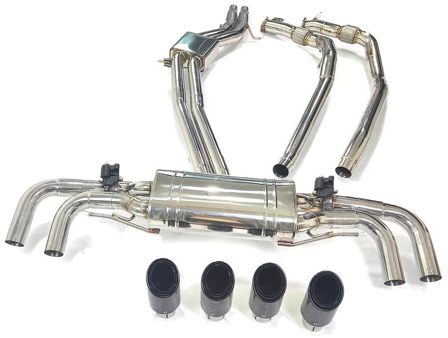 Cayenne Turbo 4.0 Stainless Steel Exhaust