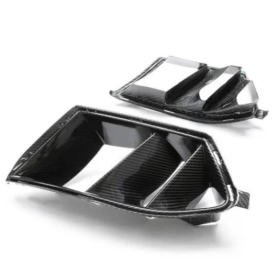 Carbon fibre front bumper vents