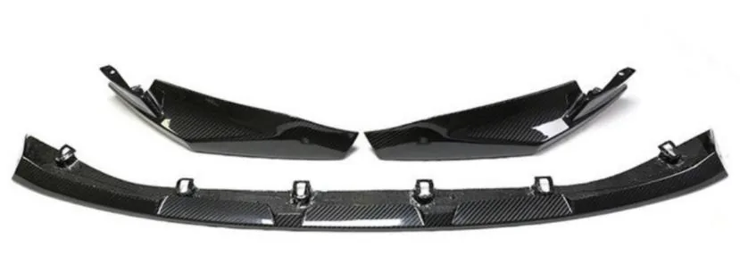 CSL Carbon fibre front lip with front spats for G8X
