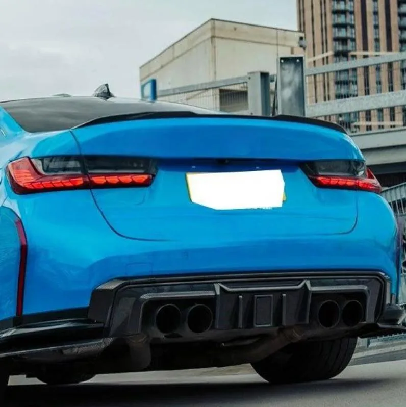 R44 Carbon fibre rear diffuser