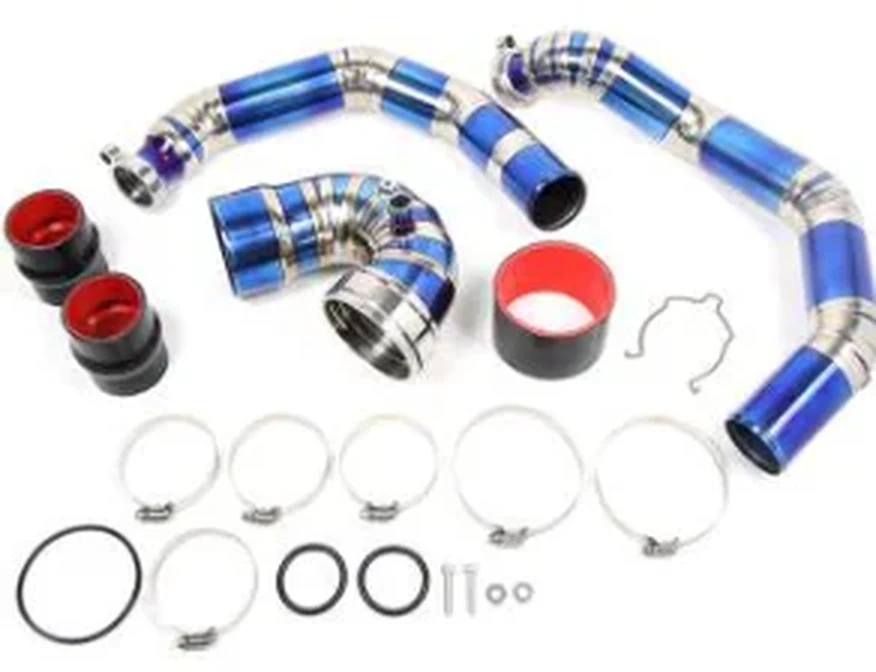 Blue titanium charge pipe kit for BMW S55