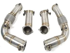 Catless Downpipe for 2024+ BMW F95 X5M F96 X6M Competition S68 4.4T V8