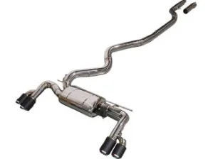 Valved Sport CatBack Exhaust System for BMW F30 F31 320i 328i N20 2.0T 4-Tip (MP Type)