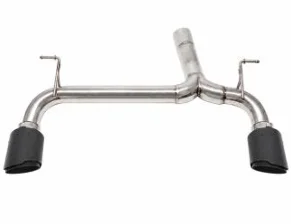 Axle-Back Muffler Delete Exhaust with Carbon Tips for 2012-2016 BMW F30 F32 335i 435i N55 3.0T