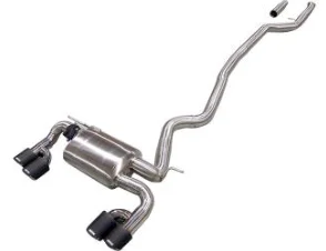 Valved Sport CatBack Exhaust System for BMW F30 F31 320i 328i N20 N26 2.0T 4-Tip (M3 Type)