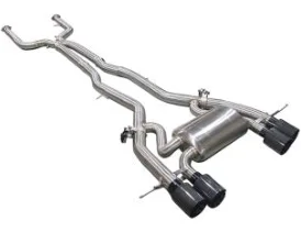 76mm Valved Sport CatBack Exhaust for BMW G80 G81 M3 G82 G83 M4 S58 3.0T 4-Tip w/OPF