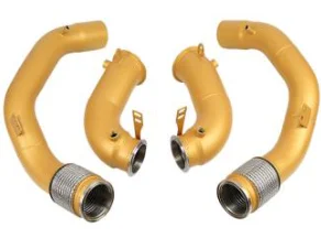 CERAKOTE Ceramic Coating Exhaust Downpipe for 2018-2023 BMW F90 M5 F91 F92 F93 M8